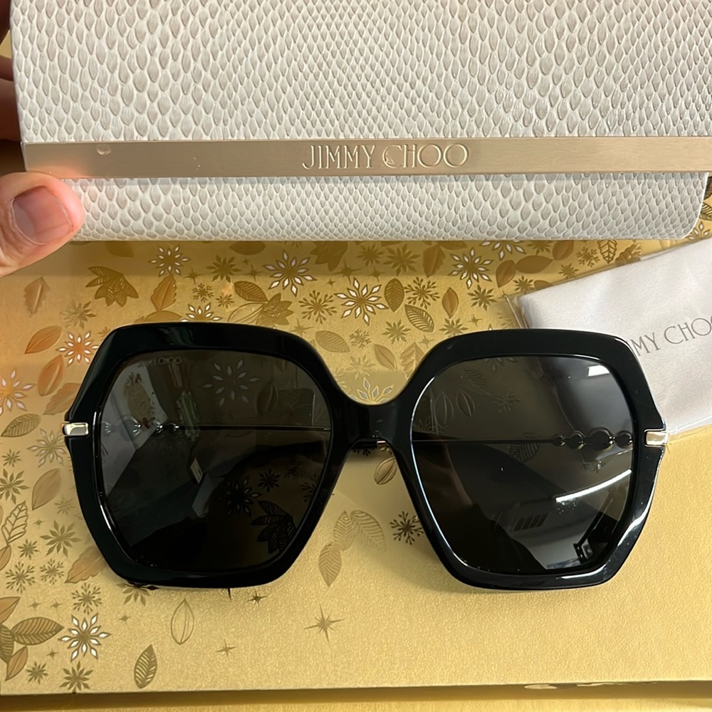 JOMMY CHOO PEARL ESTHER SUNGLASSES